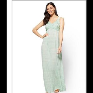 Goddess Crossover Maxi dress.